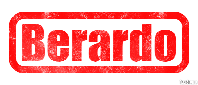 Berardo Effetto testo