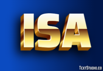 Isa テキスト効果