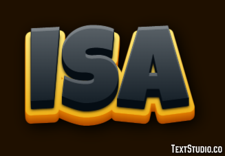 Isa テキスト効果