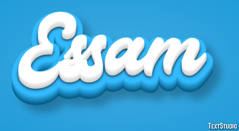 Essam Text effect
