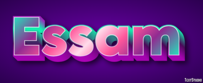 Essam Text effect