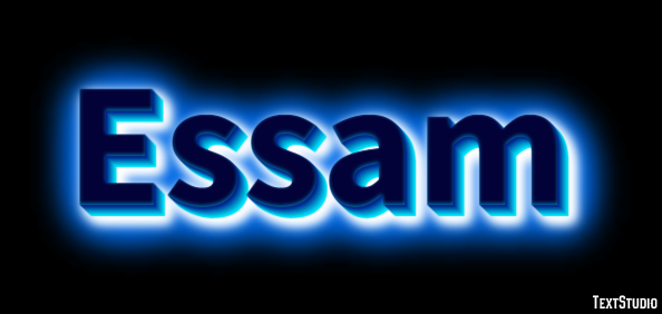 Essam Text effect