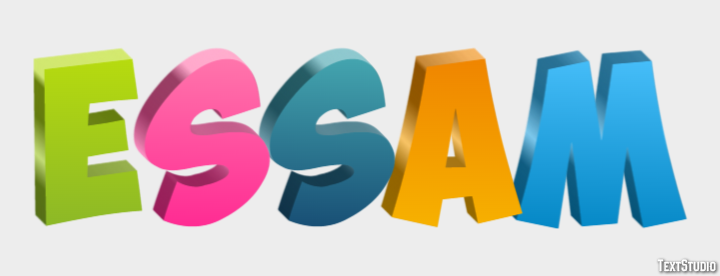 Essam Text effect