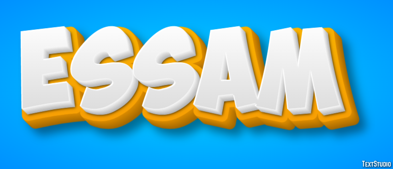 Essam Text effect