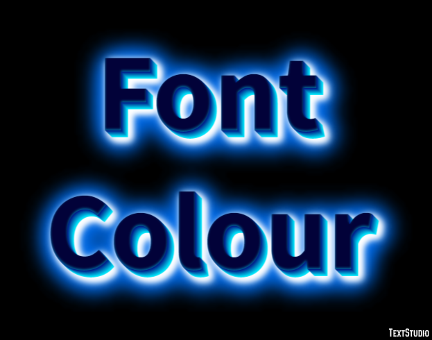 Font Colour Efekt tekstowy