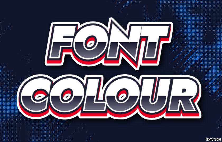 Font Colour Efekt tekstowy