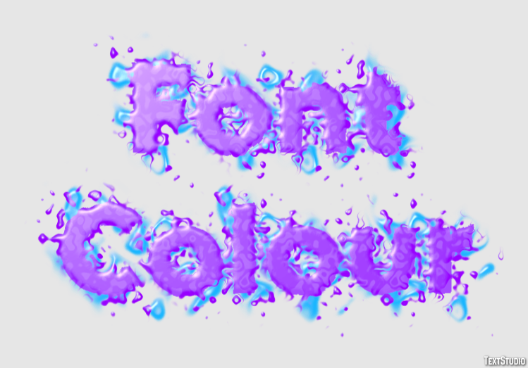 Font Colour Efekt tekstowy