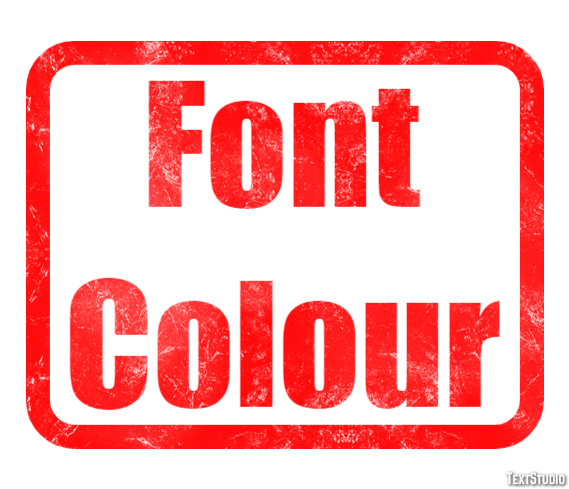 Font Colour Efekt tekstowy