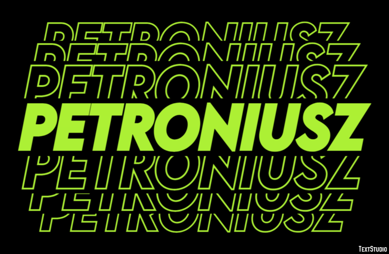 Petroniusz Efekt tekstowy