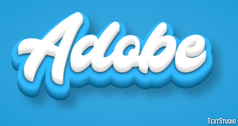 Adobe Efeito de texto