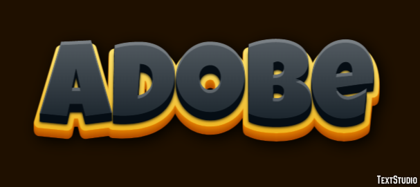 Adobe Efeito de texto