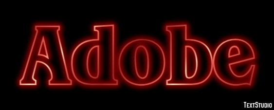 Adobe Efeito de texto