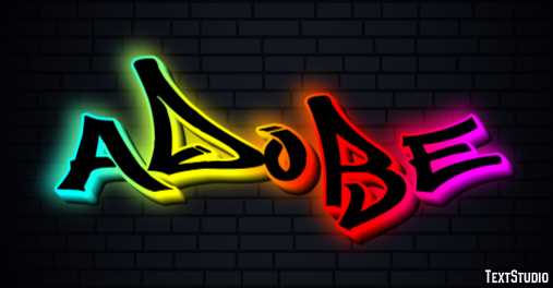Adobe Efeito de texto