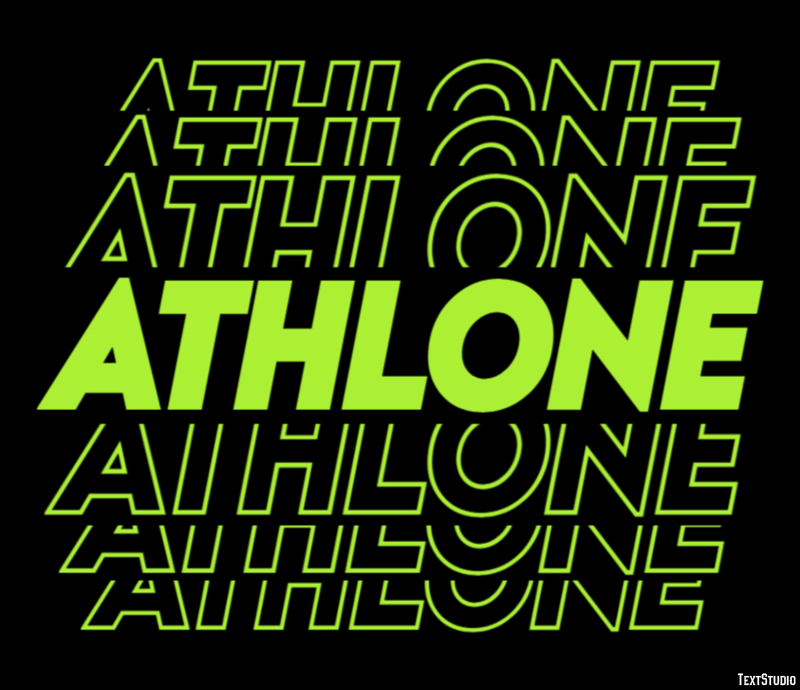 Athlone Efekt tekstowy