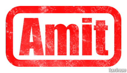 Amit Text Effect