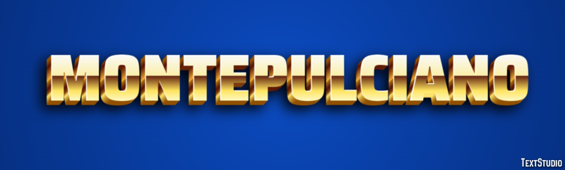 Montepulciano Efecto de Texto