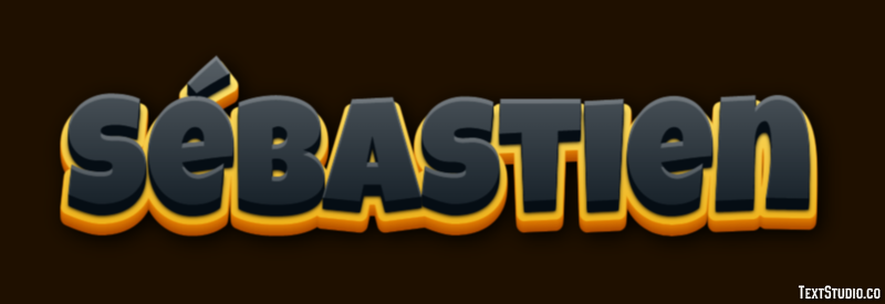 Sébastien Text effect