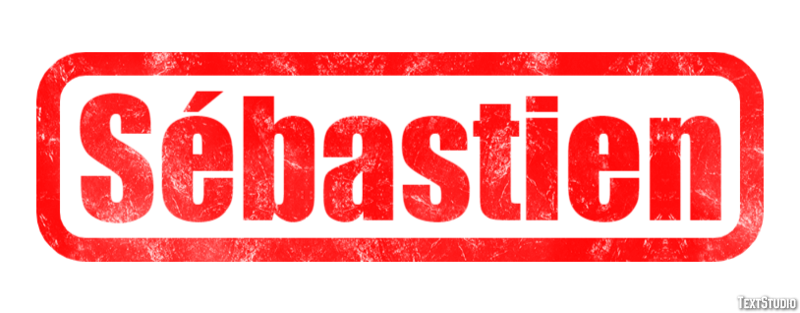 Sébastien Text effect