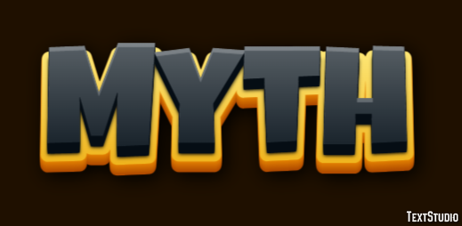 Myth Effetto testo