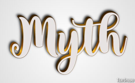 Myth Effetto testo