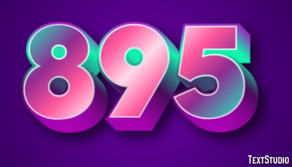 895 Efekt tekstowy