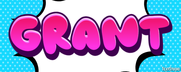 Grant Text effect