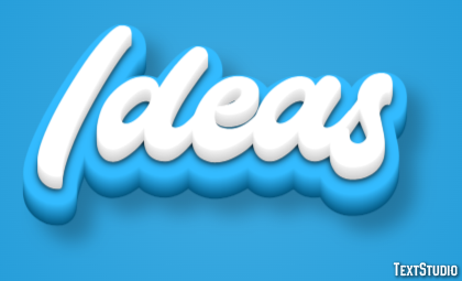 Ideas Text Effect