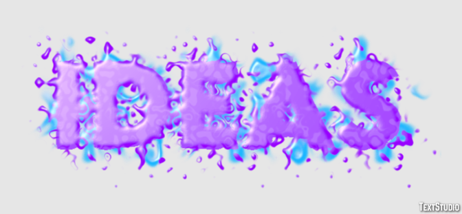 Ideas Text Effect