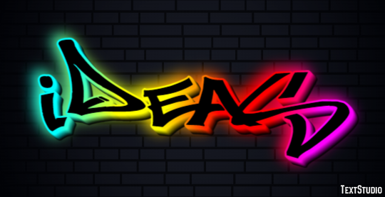 Ideas Text Effect