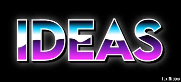 Ideas Text Effect