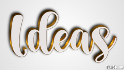 Ideas Text Effect