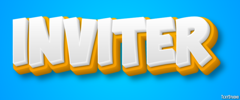 Inviter Effet de Texte