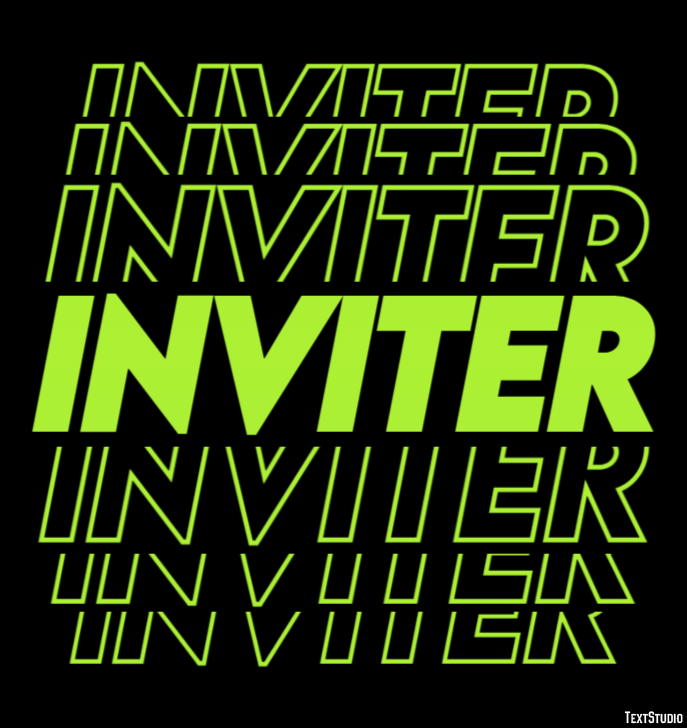 Inviter Effet de Texte