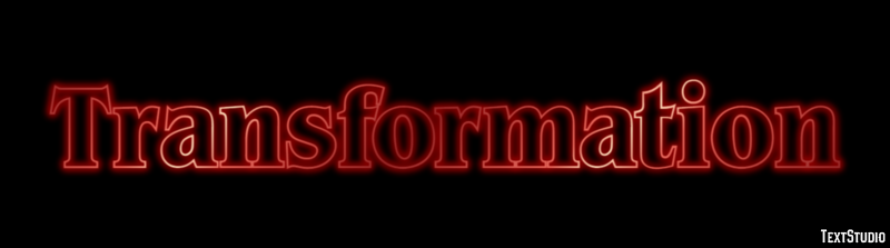 Transformation Эффект текста