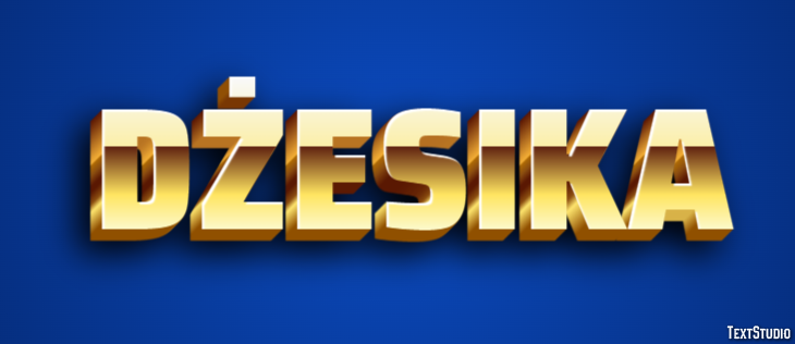 Dżesika Efekt tekstowy