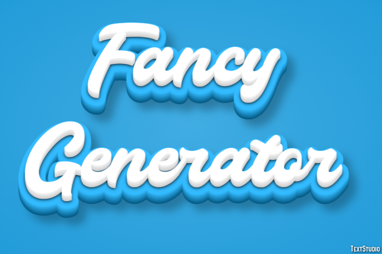 Fancy Generator Tekst Effect