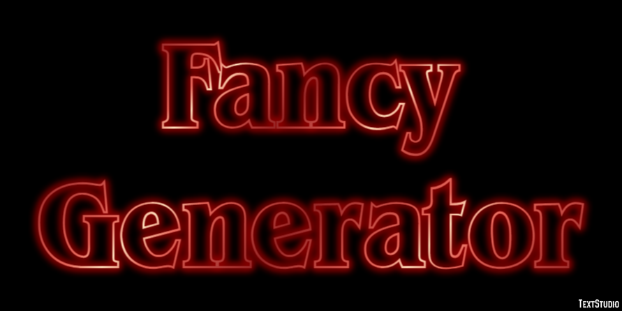 Fancy Generator Tekst Effect