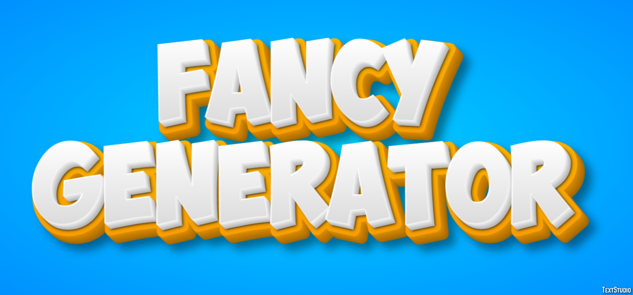 Fancy Generator Tekst Effect