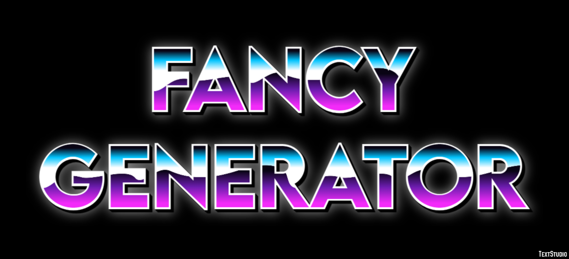 Fancy Generator Tekst Effect