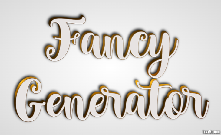 Fancy Generator Tekst Effect