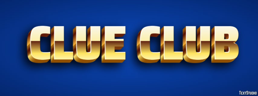 Clue Club Tekst Effect