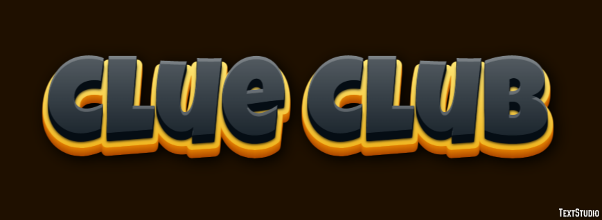 Clue Club Texteffekt