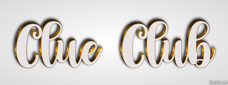 Clue Club Effetto testo