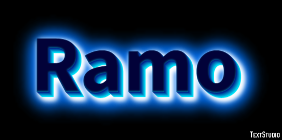 Ramo Efeito de texto
