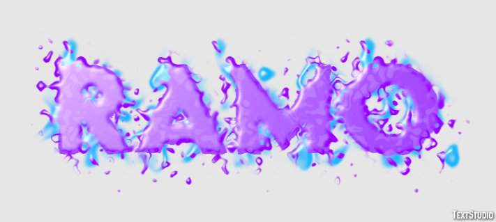 Ramo Efeito de texto