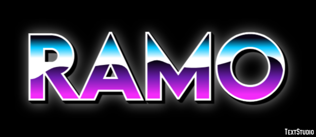 Ramo Efeito de texto