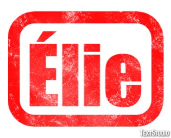 Élie Efekt tekstowy