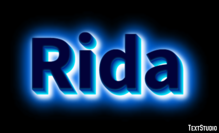 Rida Texteffekt