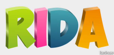 Rida Texteffekt