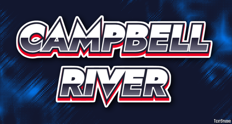 Campbell River Effetto testo